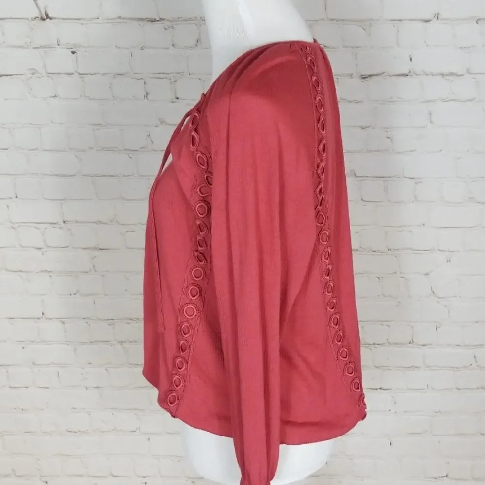 Anthro Meadow Rue Ora Peasant Top